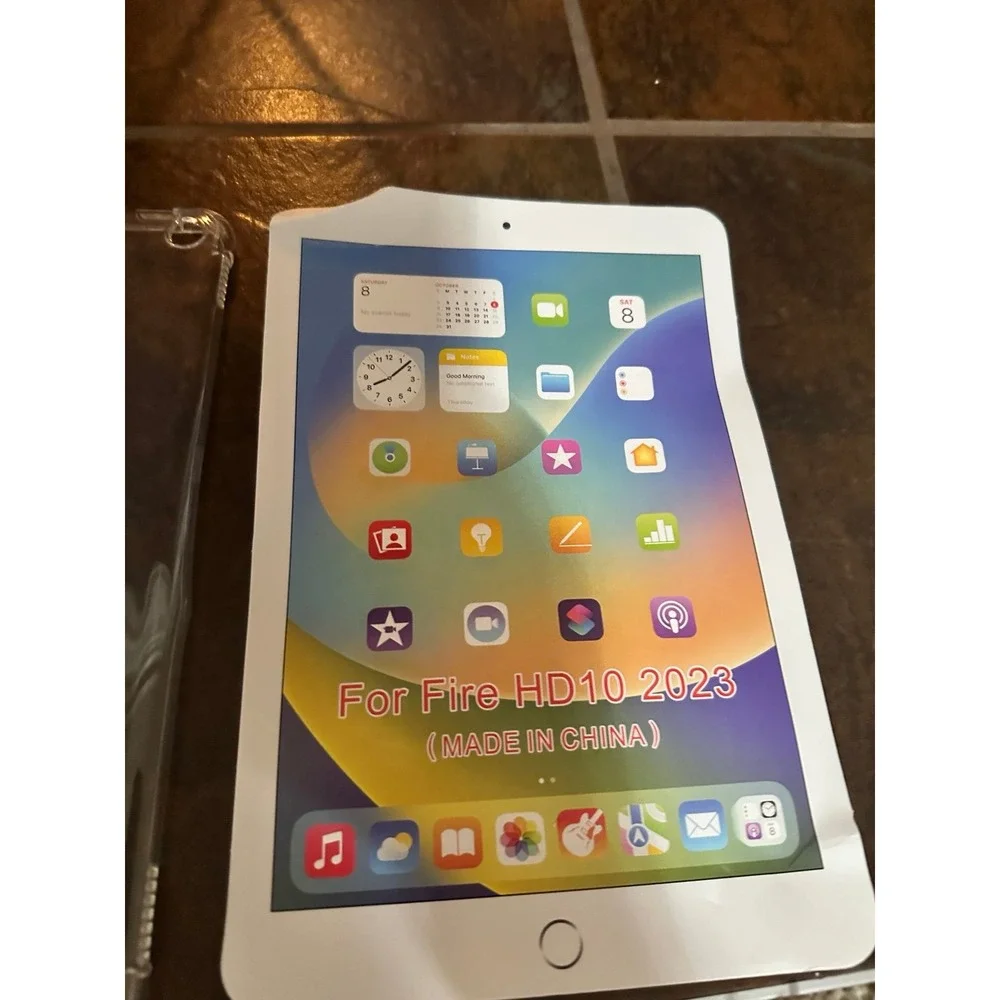 NWOT Fire HD10 2023 Tablet Case, Scratch-Resistant‎ Back, Non-Yellowing, Crystal
